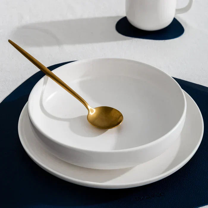 Minimalist Luxury Cutlery Set – 20 pieces, Titanium & Stainless Steel Noxord