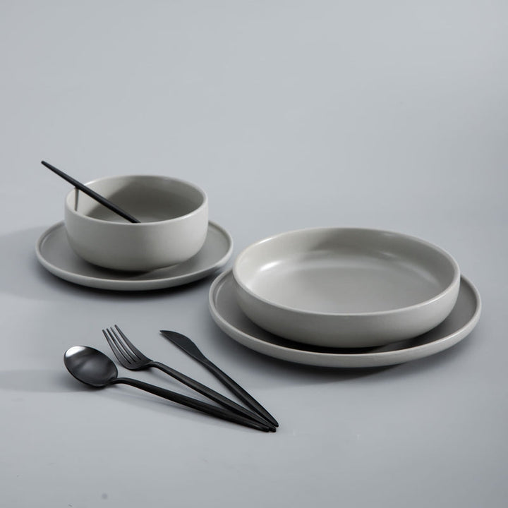 Modern Luxe Cutlery Set of Stainless Steel in Stylish Colors Noxord