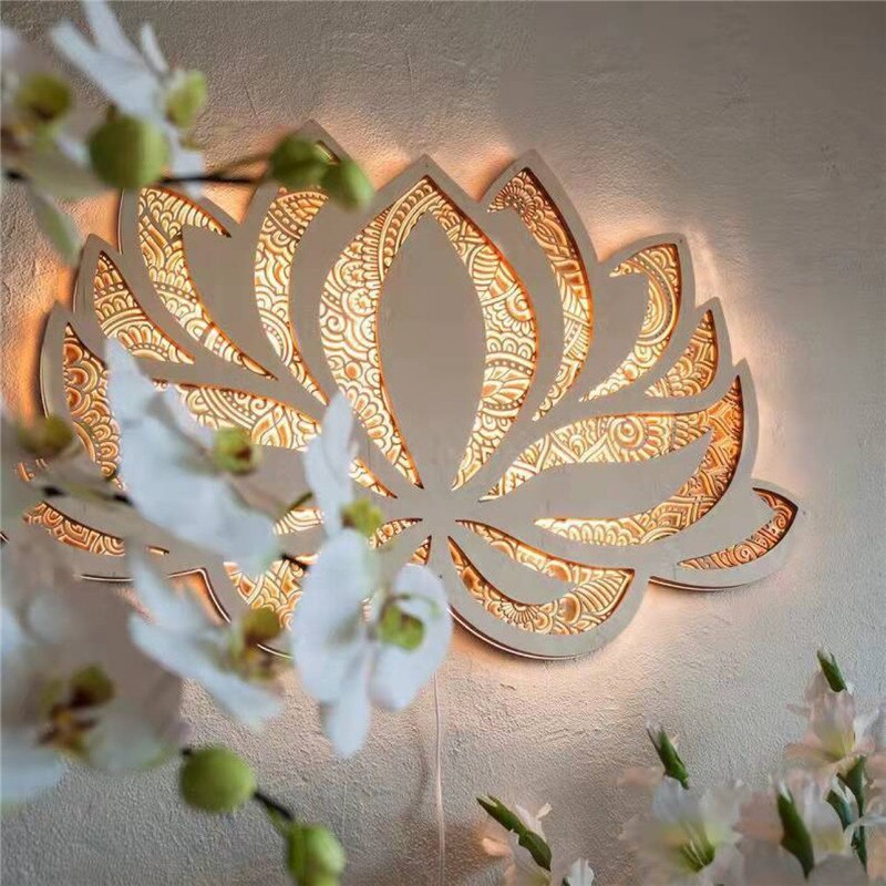 Spiritual Lotus Wall Lamp | Kalsten