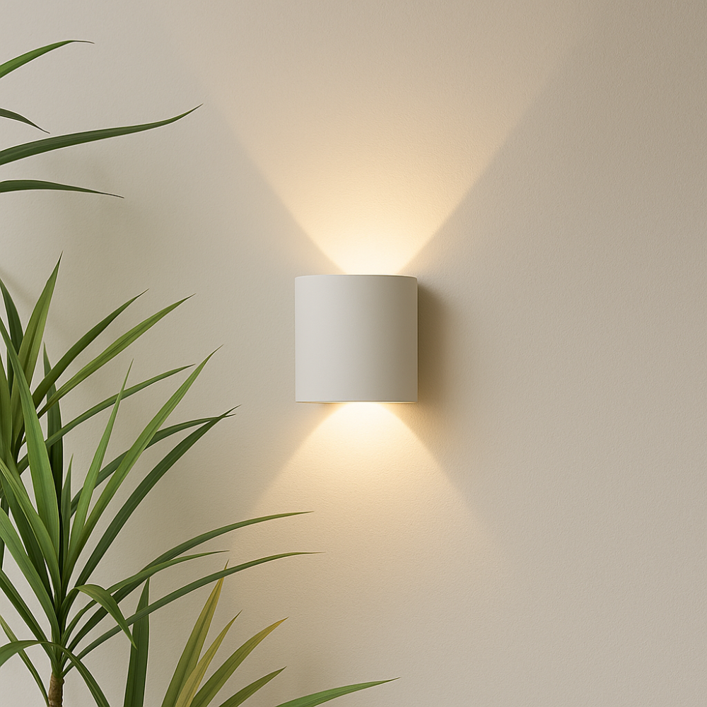 Minimalist LED Wall Lamp for Indoor & Outdoor Use