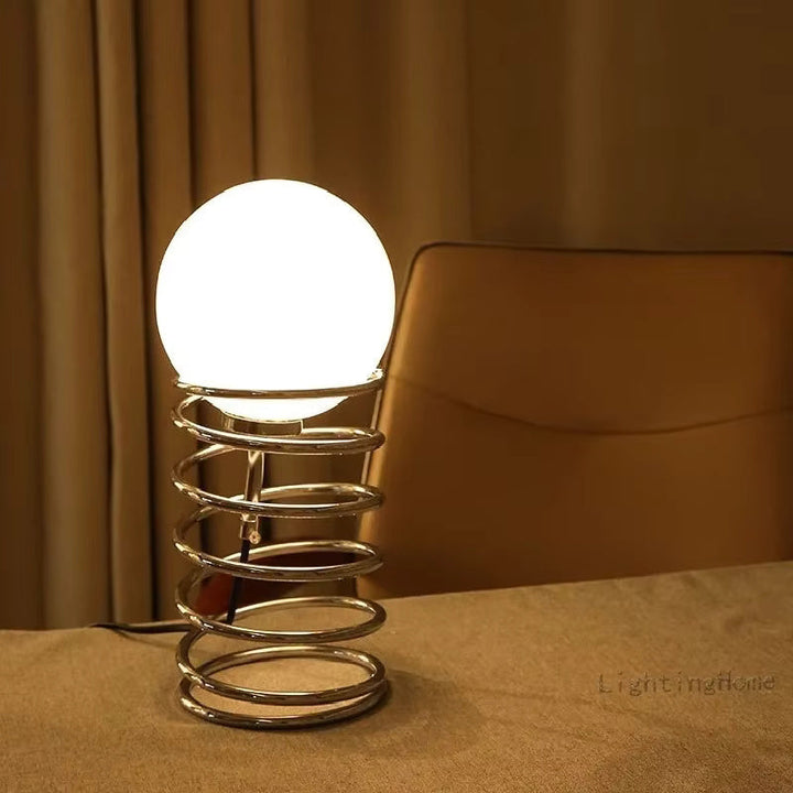 FrostOrb Table Lamp – Bauhaus-inspired Design | Kalsten