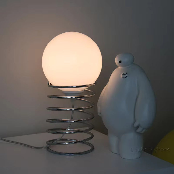 FrostOrb Table Lamp – Bauhaus-inspired Design | Kalsten