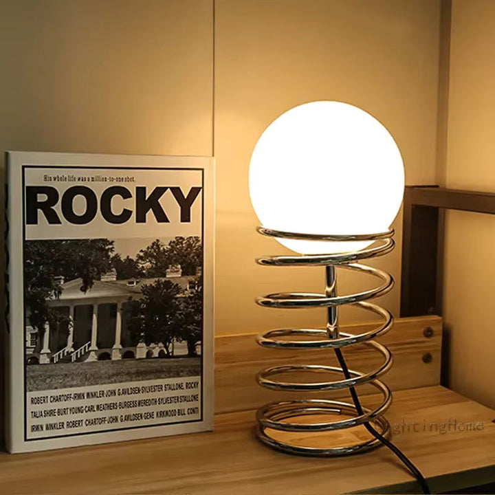 FrostOrb Table Lamp – Bauhaus-inspired Design | Kalsten