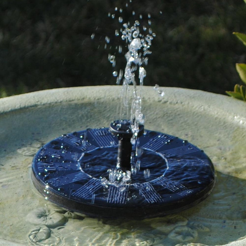 Kalsten | Solar Energy Fountain Pump WaterSoft – For Pond, Birdbath or Garden Decoration