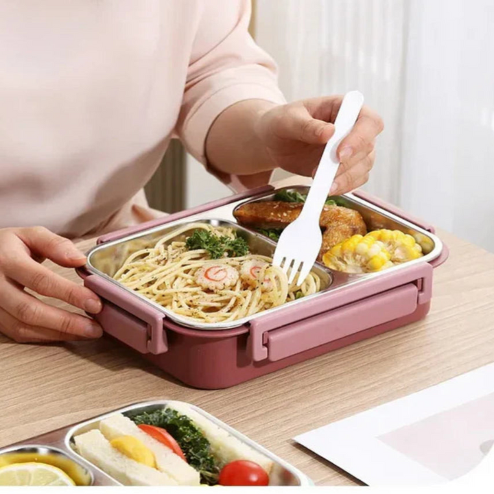 Kalsten | Insulated Lunch Box Made of Stainless Steel – Keeps Temperature for up to 12 Hours