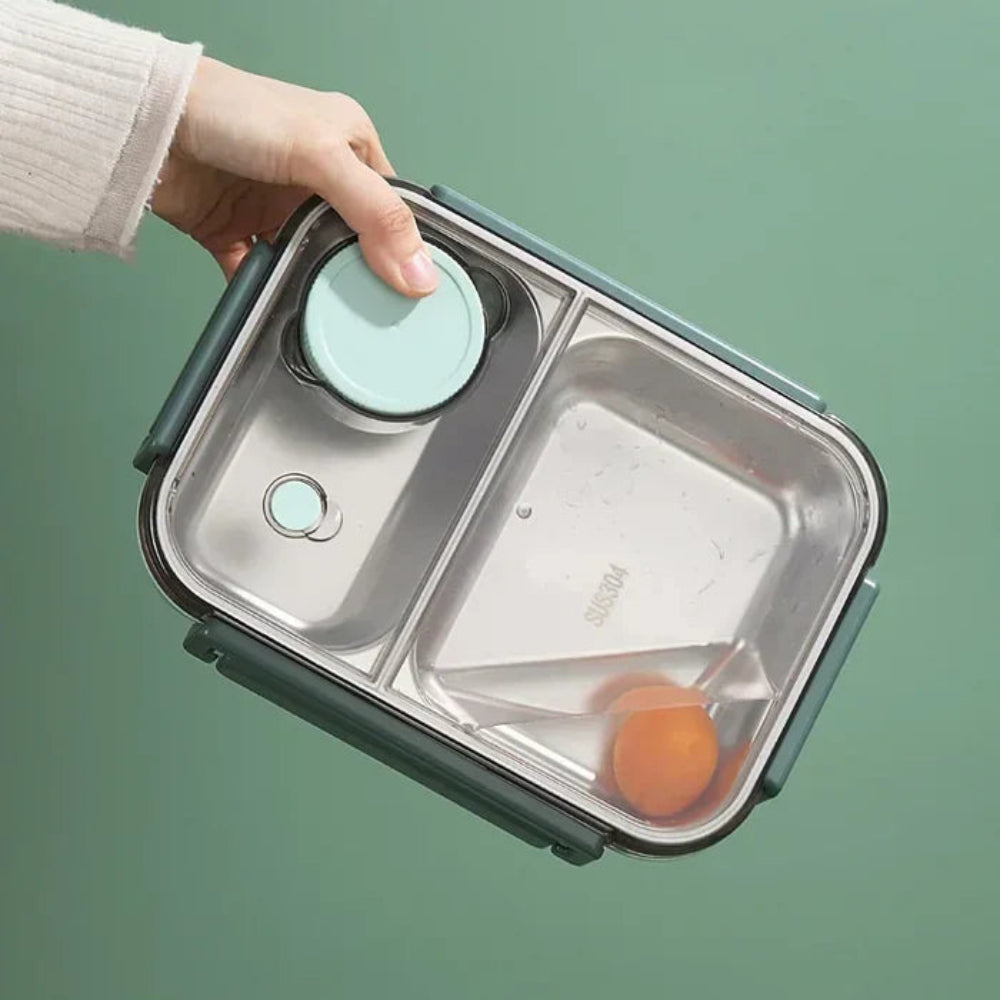 Kalsten | Insulated Lunch Box Made of Stainless Steel – Keeps Temperature for up to 12 Hours