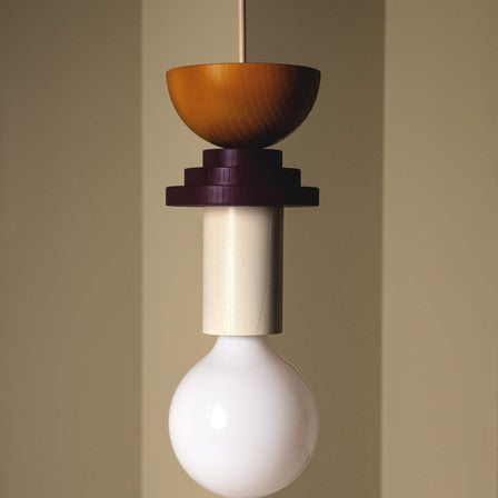 Design Colored Wood Blocks Pendant Light | Kalsten