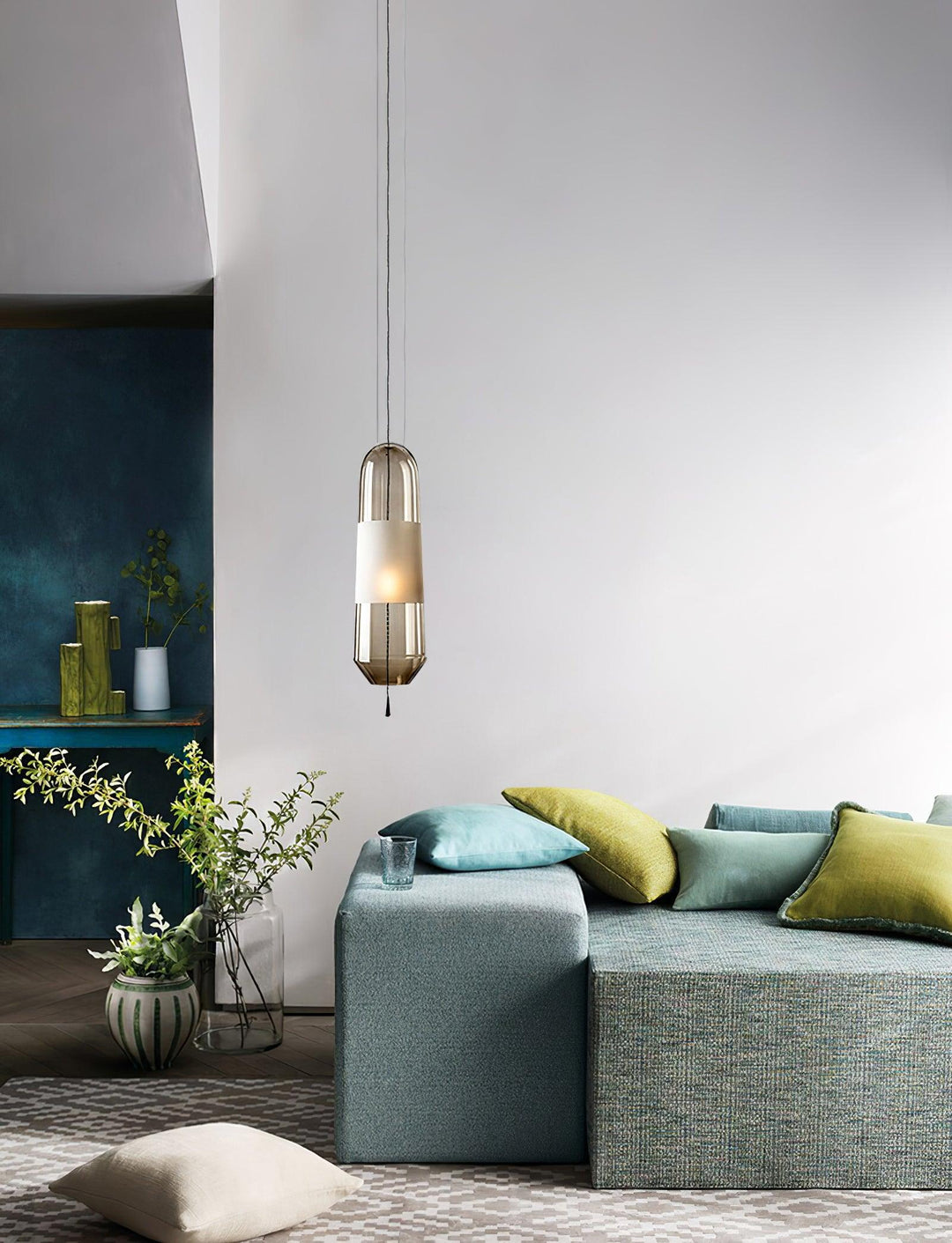 Joanna Glass Pendant Light 4.7' | Noxord