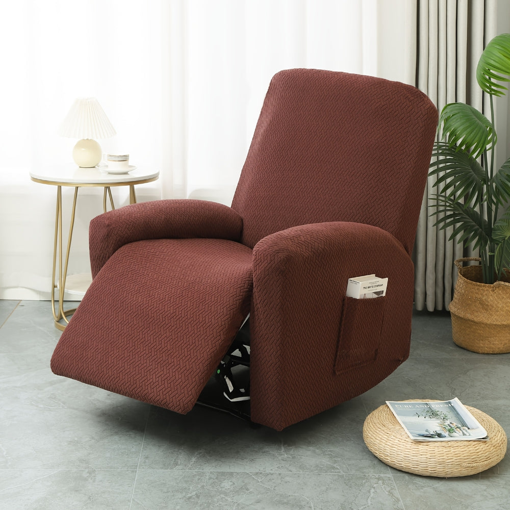 Kalsten | Juno Fitted Recliner Chair Cover Soft Pocket