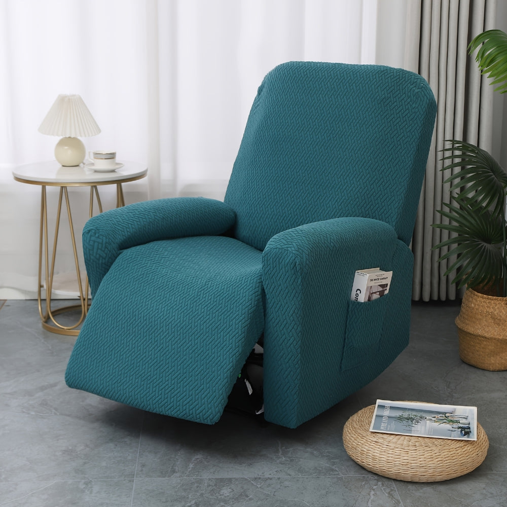 Kalsten | Juno Fitted Recliner Chair Cover Soft Pocket