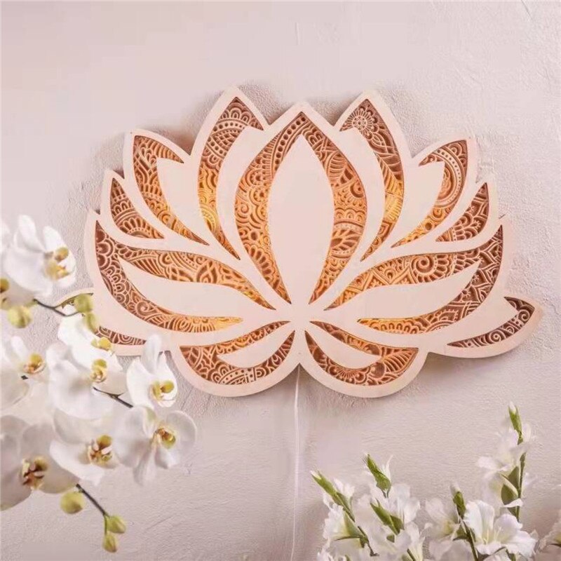 Spiritual Lotus Wall Lamp | Kalsten