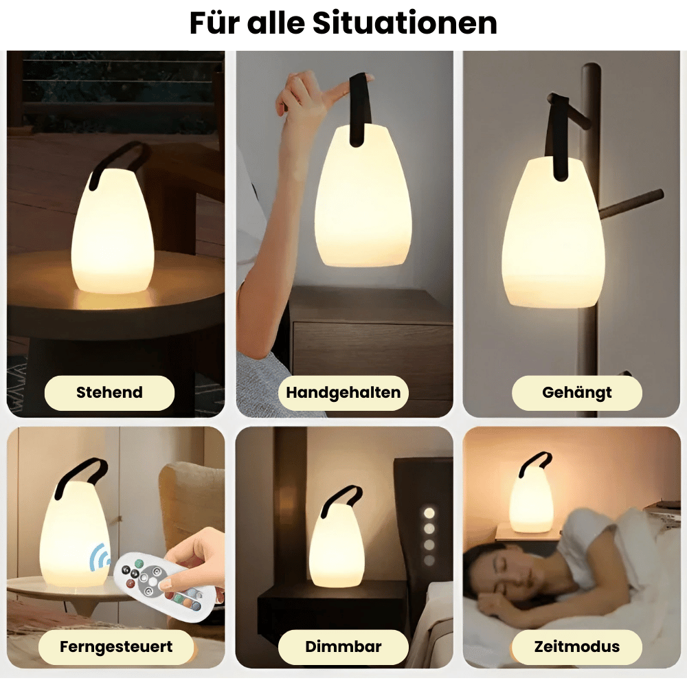 Wireless LED Table Lamp | Portable Waterproof Light | Kalsten