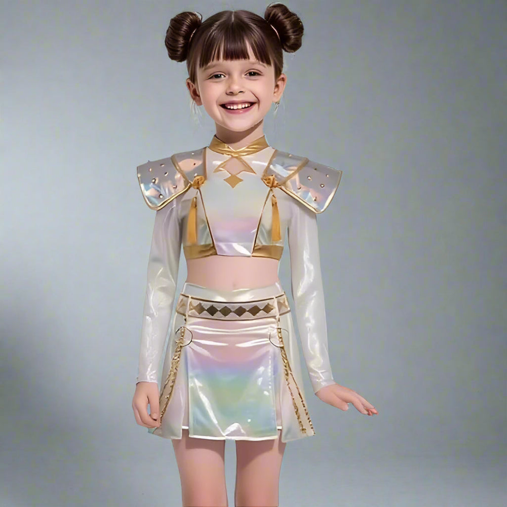 Kalsten | Kpop Halloween Costume Girls Holographic Outfit