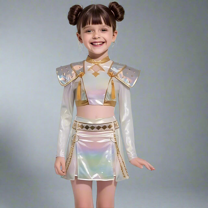 Kalsten | Kpop Halloween Costume Girls Holographic Outfit