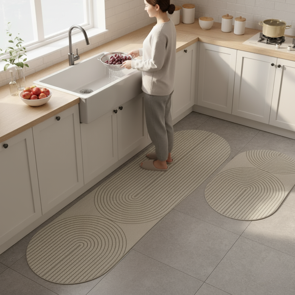 Quick Dry Absorbent Soft Kitchen Rug Kalsten