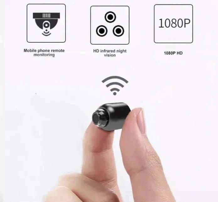 Kalsten | Small wireless camera with enhanced night vision for discreet surveillance