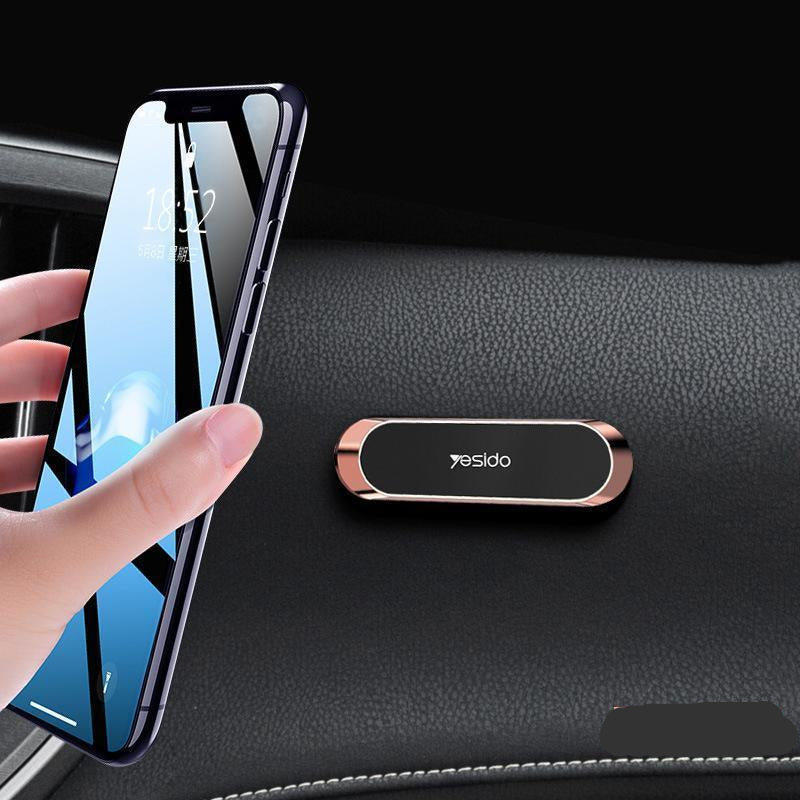 Kalsten | Compact magnetic phone holder with 360° rotation – Ideal for office and car