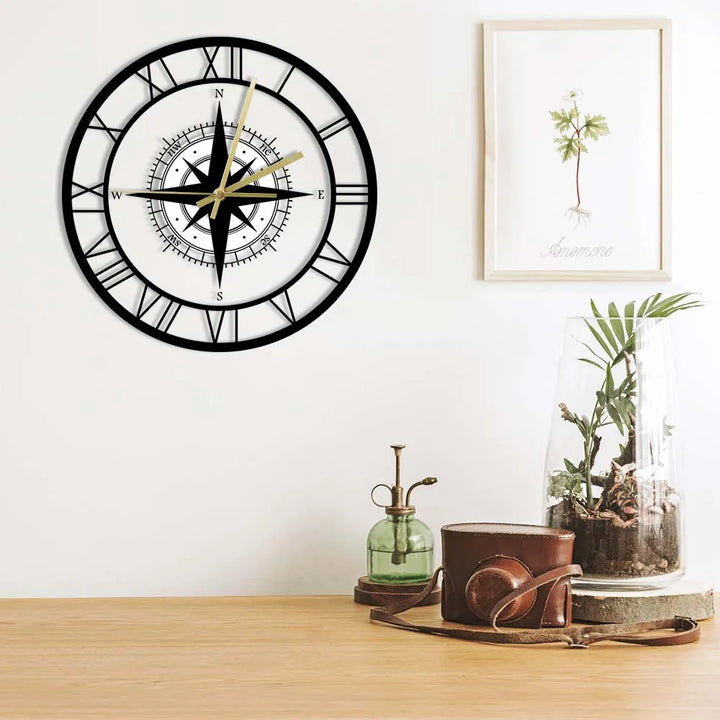 Kalsten | Nautical Compass Wall Clock