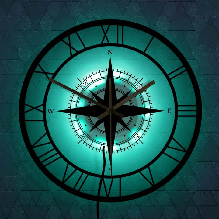 Kalsten | Nautical Compass Wall Clock