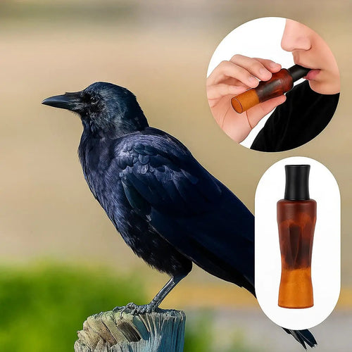 Kalsten | Crow Decoy Whistle for Hunting, Nature & Training – Realistic Sound from the Pocket