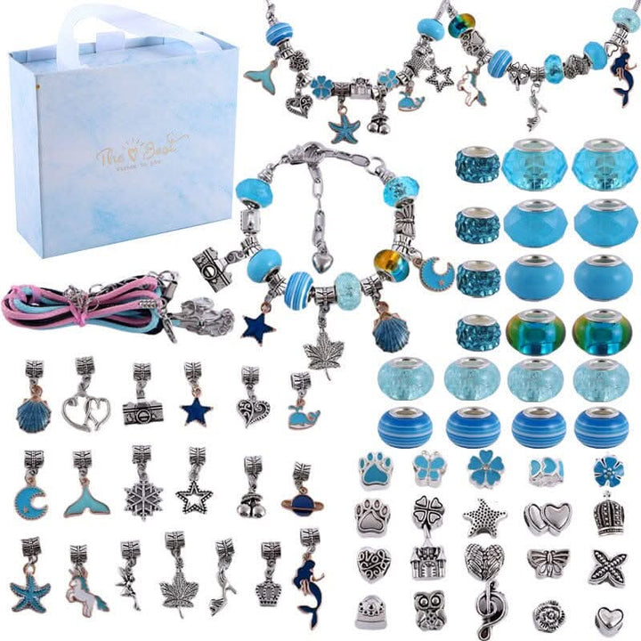 Kalsten | Creative Bracelet Craft Kit for Girls with Sparkling Charms