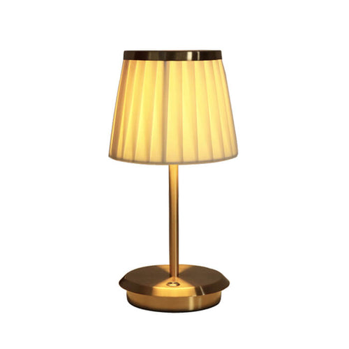 Golden DreamDrape Table Lamp – Elegance and Flexibility Noxord