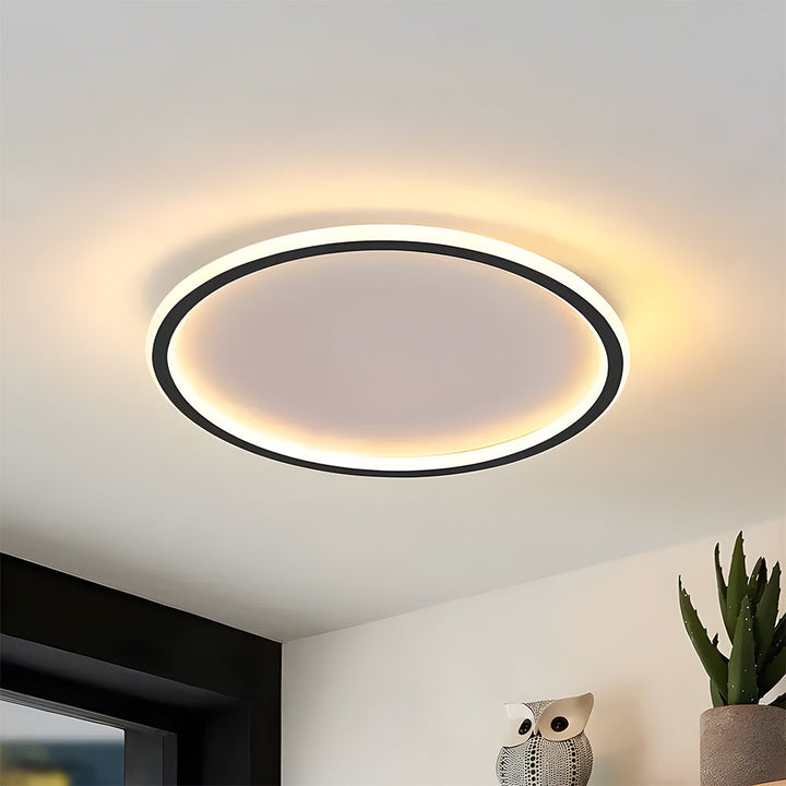 Ceiling Light Aluminum LED 11.8 in Ultra-Thin Indoor Living Room Bedroom Dining Room Office Modern Fixture | Kalsten