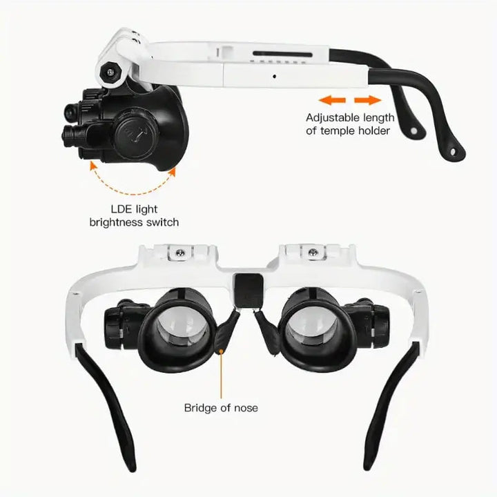 Kalsten | LED magnifying glass – Hands-free precision with adjustable zoom