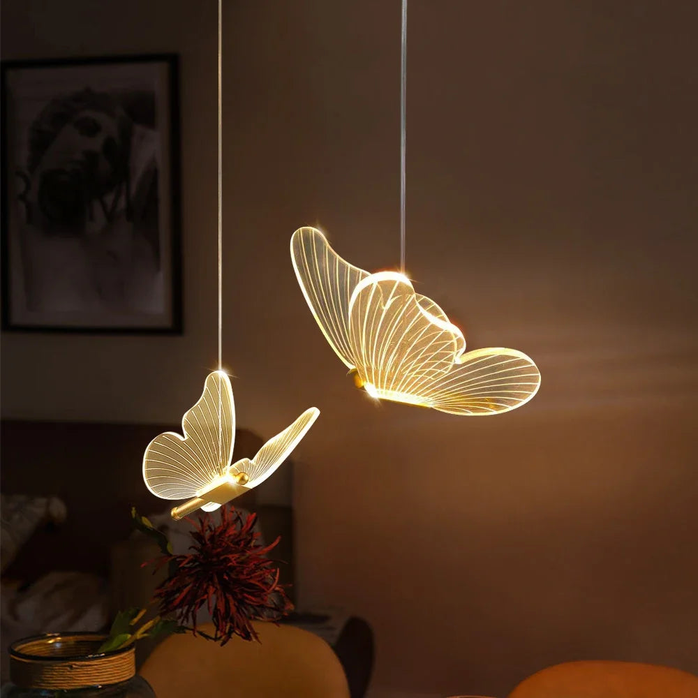 ButterGlow - LED Butterfly Pendant Lamps Noxord