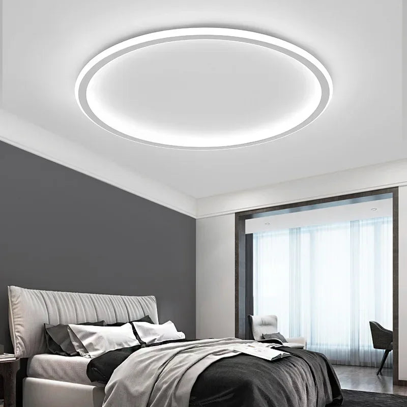 Scandinavian Round Ceiling Lamp - NordicGlow | Kalsten