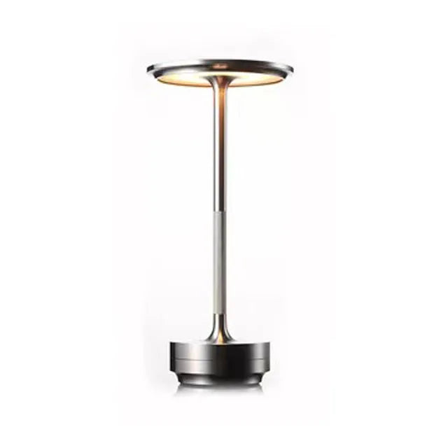 Industrial Dimmable Lamp with Rustic Design – Silver & Gold Noxord