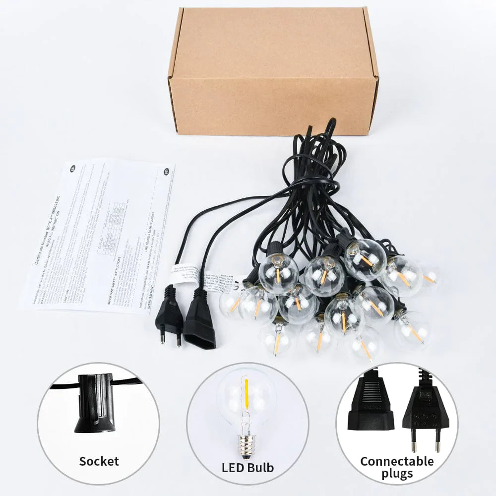 LED Ball String Lights | Kalsten