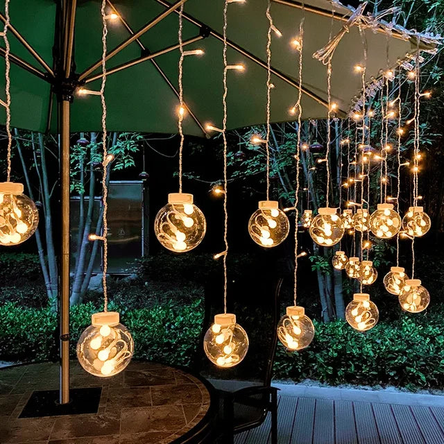 Kalsten | Light Garland LED Fairy Lighting – Waterproof Outdoor Light String with Warm White Light