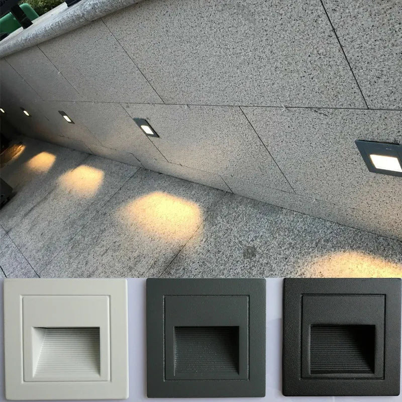 Waterproof LED stair lighting – Outdoor wall light for stairs and paths | Kalsten