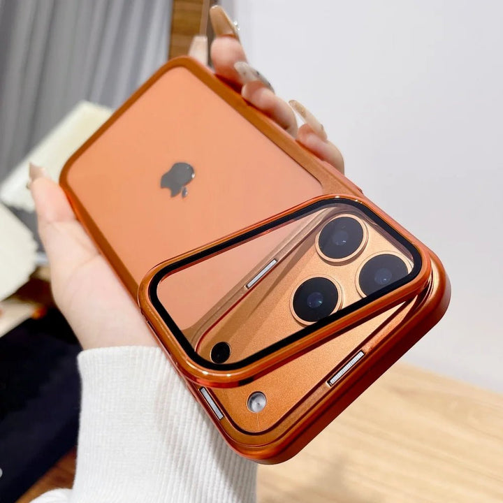 Kalsten | Ultra-thin iPhone 17 Case with Foldable Camera Stand & Glass Protection