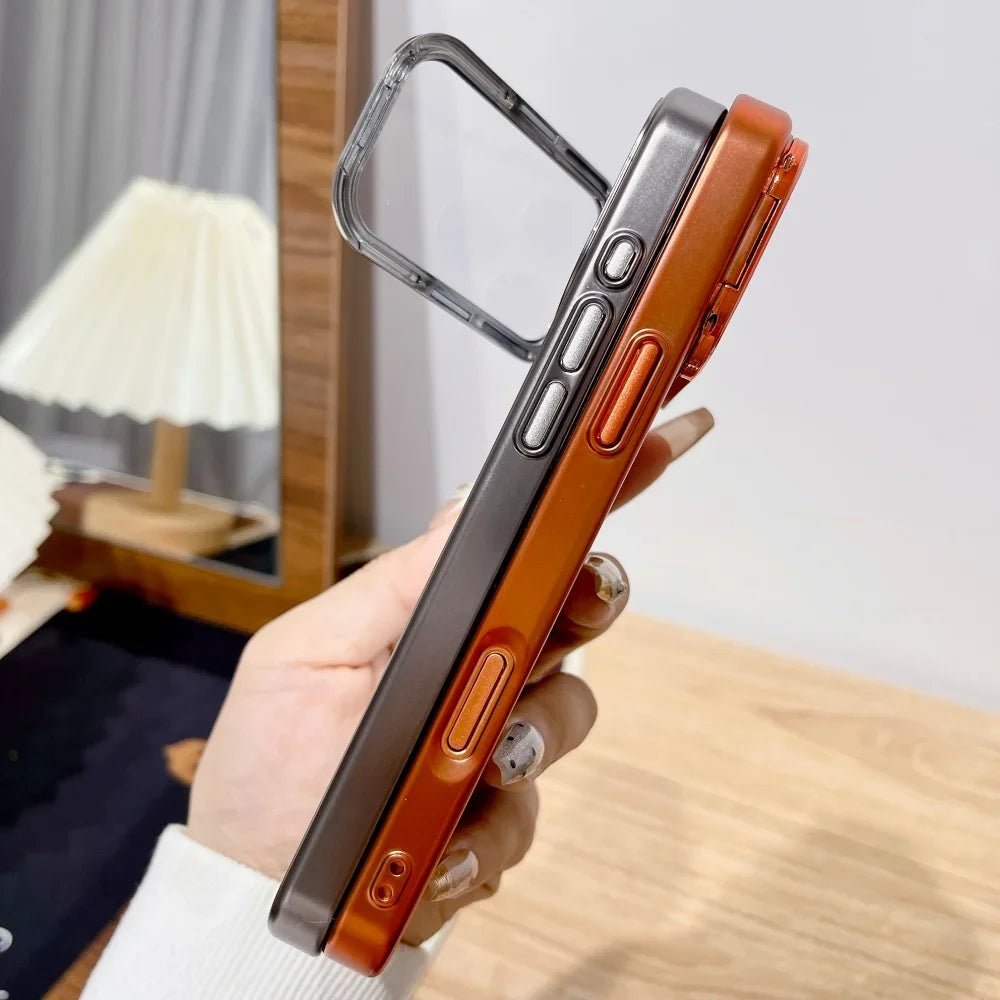 Kalsten | Ultra-thin iPhone 17 Case with Foldable Camera Stand & Glass Protection