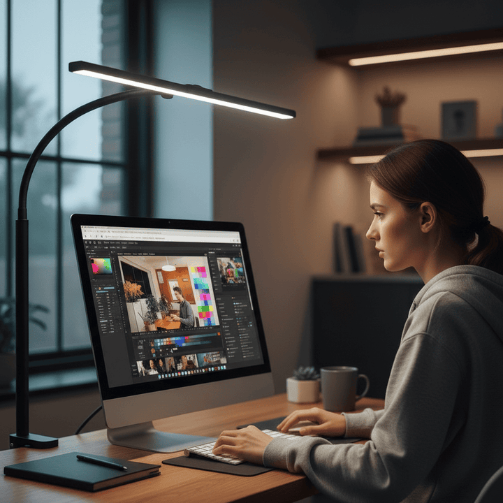 Flexible Gooseneck LED Desk Lamp for Home & Office