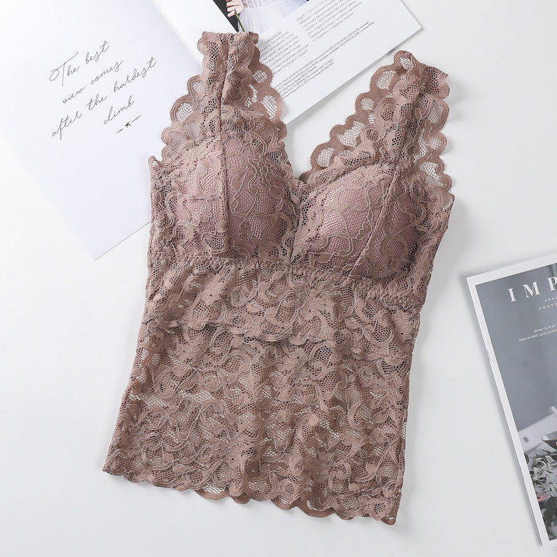 Kalsten | Lace Vest With Breast Pads