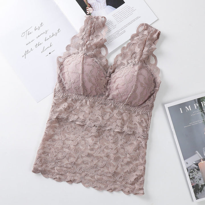 Kalsten | Lace Vest With Breast Pads