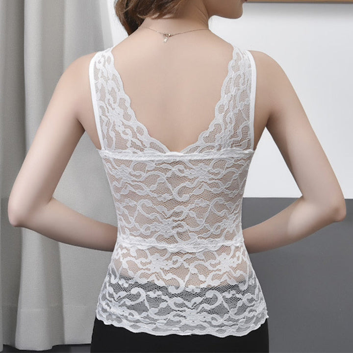 Kalsten | Lace Vest With Breast Pads