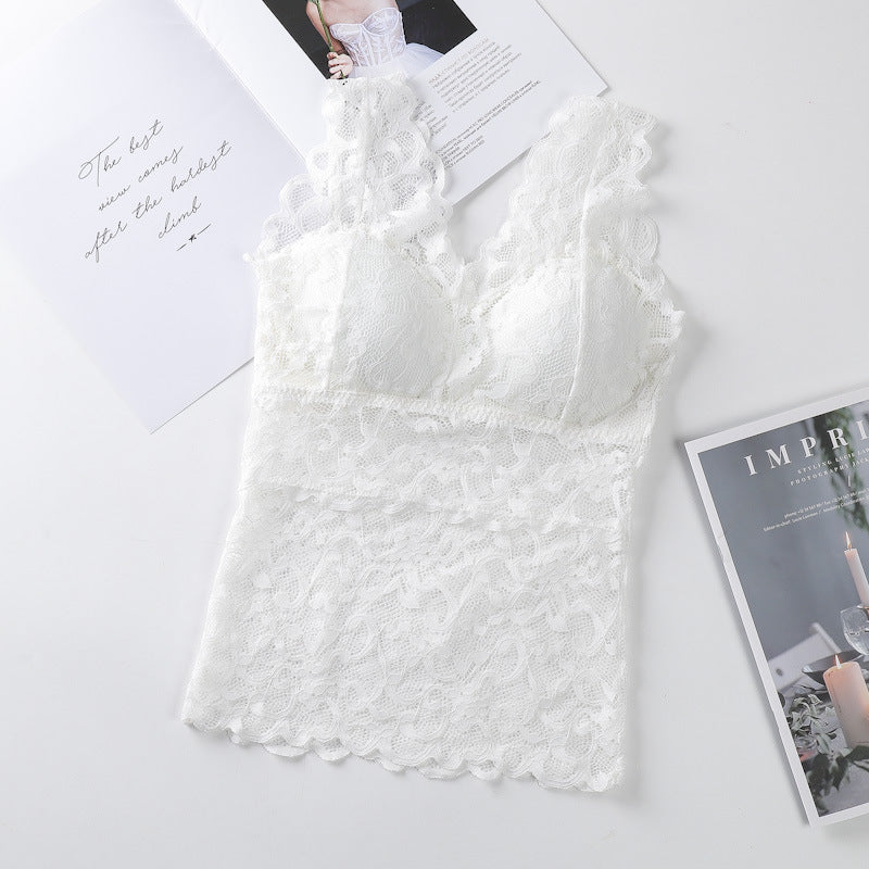 Kalsten | Lace Vest With Breast Pads
