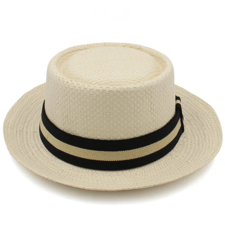 Straw Pork Pie Hats Summer Sunhat Boater hat | Kalsten