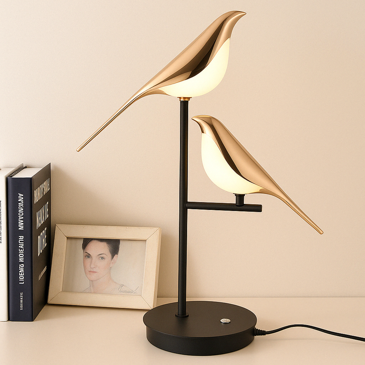 Kalsten | MrBird Table Lamp – Charming Decorative Bird-Shaped Lamp with Soft LED Light