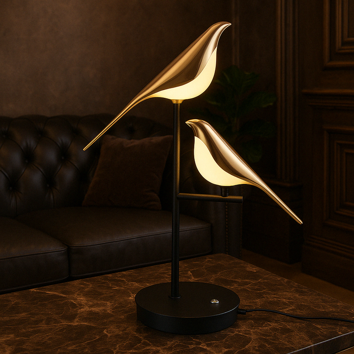Kalsten | MrBird Table Lamp – Charming Decorative Bird-Shaped Lamp with Soft LED Light