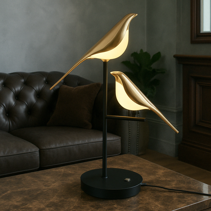 MrBird Table Lamp – Charming Decorative Bird-Shaped Lamp with Soft LED Light | Kalsten