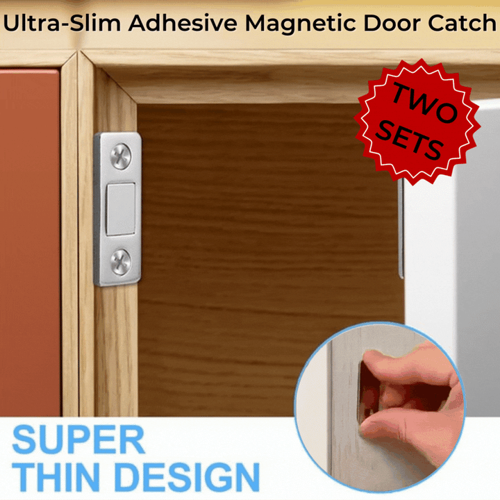 Kalsten | Latchnshut – Ultra-Slim Magnetic Door Catch for Silent Closure