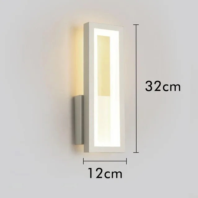 Modern LED Indoor Wall Light in Minimalist Design – Stylish Wall Lamp for Living Room & Hallway | Kalsten