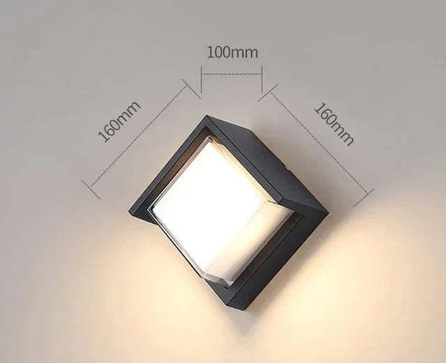 Modern Wall Lamp for Outdoor – Weatherproof LED Outdoor Light for Terrace & Garden | Kalsten