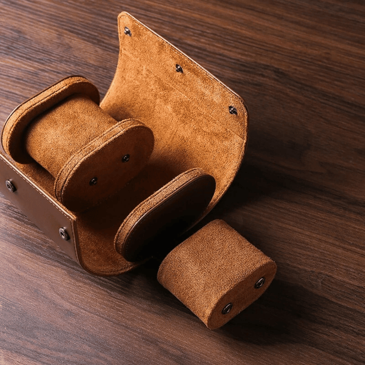 Kalsten | Leather Travel Watch Case for 1–3 Watches