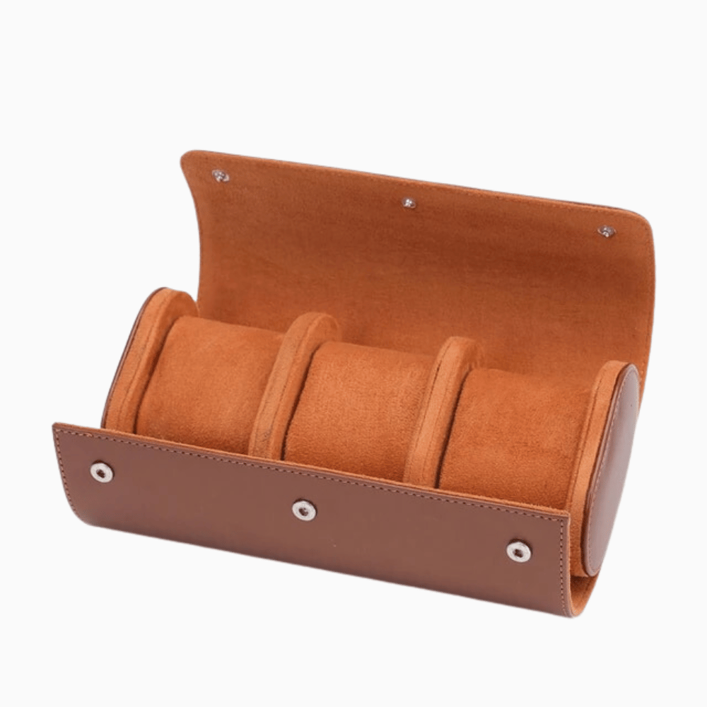 Kalsten | Leather Travel Watch Case for 1–3 Watches